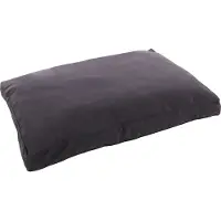 Flamingo Panama - Kussen Honden - Kussen Panama Rechthoekig+rits+rand Donkergrijs 100x70x12cm - 1st - 135557 - 1st