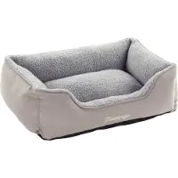 Flamingo Mand Alisha Rechthoekig Grijs 65x45x20cm