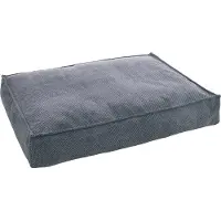 Flamingo Reno - Kussen Honden - Kussen Reno Rechthoekig+rits+rand Lichtblauw 100x70x16cm - 1st - 138642 - 1st