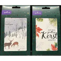 Hallmark Cards Hallmark Kerstkaarten 40 stuks - Prettige Feestdagen - Gelukkig Nieuwjaar - 2 design's