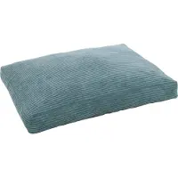 Flamingo Velluto - Kussen Honden - Kussen Velluto Rechthoekig+rits+ Rand Blauw 80x60x10cm - 1st - 138755 - 1st