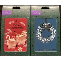 Hallmark Cards Hallmark Kerstkaarten 40 stuks - Prettige Feestdagen - Gelukkig Nieuwjaar - 2 design's