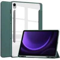 IMoshion Trifold Hardcase Bookcase voor de Samsung Galaxy Tab S10 Lite / S9 11.0 inch / Tab S10 FE / S9 FE 10.9 inch - Groen