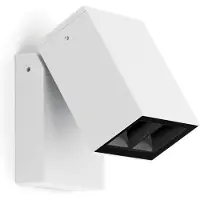 Lombardo Kura Reg X2 Buiten Wandlamp 18° | White | 3000 K IP65