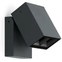 Lombardo Kura Reg X2 Buiten Wandlamp 28° | Dark grey | 3000 K IP65