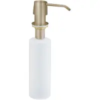 Wiesbaden Inbouw zeeppompje chroom kunststof fles 250ml