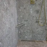Boss & Wessing BWS Scheersteun de Voetsteun Voor in de Douche RVS