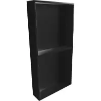 Boss & Wessing In Of Opbouwnis BWS 89.5x29.5x8 cm met 2 Schappen Mat Zwart