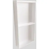 Boss & Wessing In Of Opbouwnis BWS 59.5x29.5x8 cm met 2 Schappen Wit