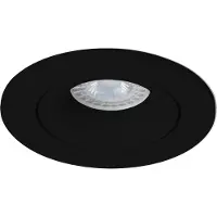 Boss & Wessing Inbouwspot BWS Syrma GUI10 10.6x15 cm Zwart