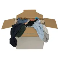 Nobrand Towlers poetsdoeken poetslappen bont in doos 10 kg