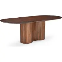 Giga Meubel Eettafel Ava Ovaal Walnoot 200cm