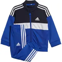 Adidas Trainingspak 'Tiberio' blauw / zwart / wit