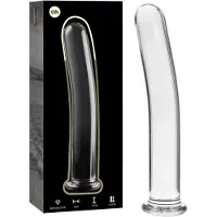 Nebula SERIES BY IBIZA - MODEL 8 DILDO BOROSILICATE GLASS 14.5 X 2 CM CLEAR | SEX TOYS VOOR VROUWEN | SEX TOYS VOOR MANNEN