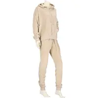 Apollo Huispak Dames Effen Beige Fleece - Loungewear - Maat S/M