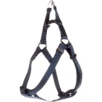 Flamingo Ziggi Step&go - Harnas Honden - Harnas Step&go Ziggi Donkerblauw Xs 20-35cm 10mm - 1st - 134605 - 1st