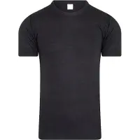 Beeren Ondergoed Heren Thermo T-Shirt Basic | Maat: L | Kleur: Zwart