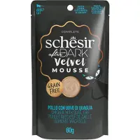 Schesir 12x After Dark Velvet Mousse Kip & Kwartelei 80 Gr