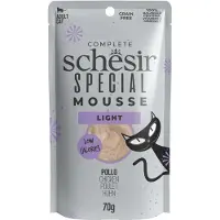 Schesir 12x Special Cat Mousse Light Kip 70 gr