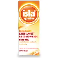 Isla Gember keel 30 pastilles