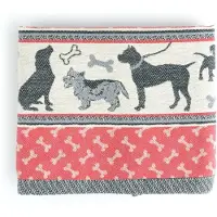 Bunzlau Castle Theedoek Hond Rood