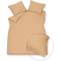 Vandyck Washed Cotton Dekbedovertrek Apricot Blush 2-persoons (200x200/220)