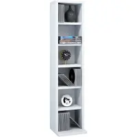 VCM Elementa wandkast 6 vakken wit.