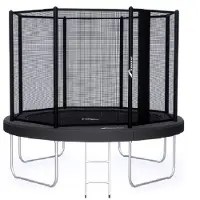Akrobat Orbit Above The Ground Trampoline met Veiligheidsnet - 365 cm - Antraciet