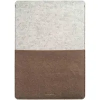 Oakywood Felt & Washpapa Macbook Sleeve - 16 inch / Grijs