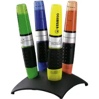 Stabilo luminator - 4 pc(s) - Multi - Multicolor - 2 mm - 75 mm - 75 mm