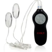 Colt Turbo Bullets - Vibrator - Zwart - 7 functies - Ø 30 mm