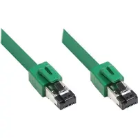 Alcasa 8080-015G, 1,5 meter, Cat8.1, S/FTP (S-STP), RJ-45, RJ-45, groen