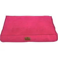 Topmast Velours Soft Serie - Hondenkussen - Fuchsia - Maat XL - 116 x 84 cm - Hondenbed - Hondenkussens - Honden Ligbed - Fluweel - Velvet