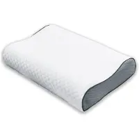 Herzberg Contour Memory Foam Kussen - 60 x 40 x 12/10 cm