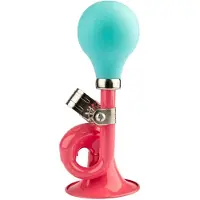 Pexkids Fietshoorn lokken - roze met groene bal