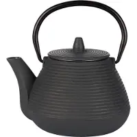 COSY&TRENDY Theepot - Gietijzer - 1L - Donkergrijs