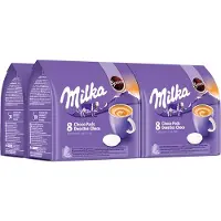 Saeco Milka Koffiepads - Warme Chocolademelk - 4 x 8 pads