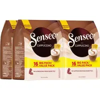 Saeco Cappuccino Koffiepads - Intensiteit 2/9 - Voordeelverpakking 4 x 16 pads