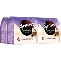 Saeco Cappuccino Choco Koffiepads - Intensiteit 2/9 - 4 x 8 pads