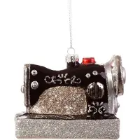 Sass & Belle Retro naaimachine kerstbal - Sass & Belle