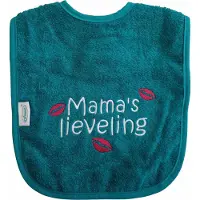 Funnies Lake green slab met "Mama's lieveling" - moeder, mamma, moederdag, kraamcadeautje, verjaardag, cadeautje, baby, groen