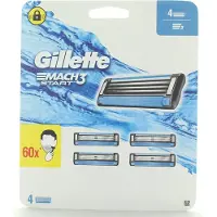 Gillette Mach3 - Lames de rasoir pour homme - 4 Lames de recharge
