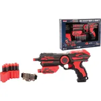 Johntoy Tack Pro Shooter 2 met acc 23cm John Toy Speelgoedpistool