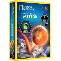 National Geographic Glow In The Dark Meteor Science Kit - Maak 2 stuiterballen