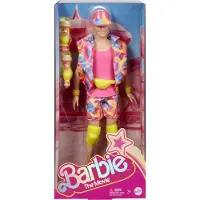 Barbie The Movie Inline Skating Ken Doll Roze Kinderen