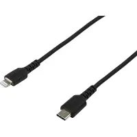 StarTech.com 2 meter USB-C naar Lightning Kabel - Apple MFi - Zwart