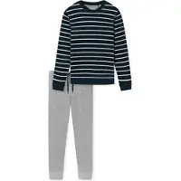 Schiesser Pyjama Long nightblue 180844 50/M