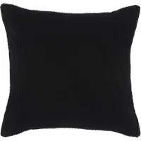 Label51 Rebo sierkussen 45x45cm zwart