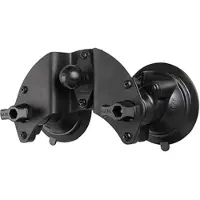 Ram Mounts Unpkd RAM Dubbele Suct Basis, Accessoires voor barcodescanners