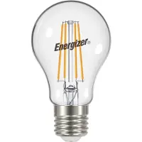Energizer energiezuinige Led filament lamp - E27 - 5 Watt - warmwit licht - dimbaar - 5 stuks
